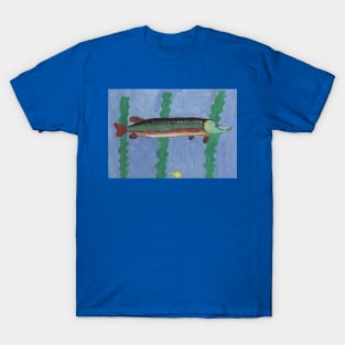 Pike Toothy Predator of Lakes T-Shirt